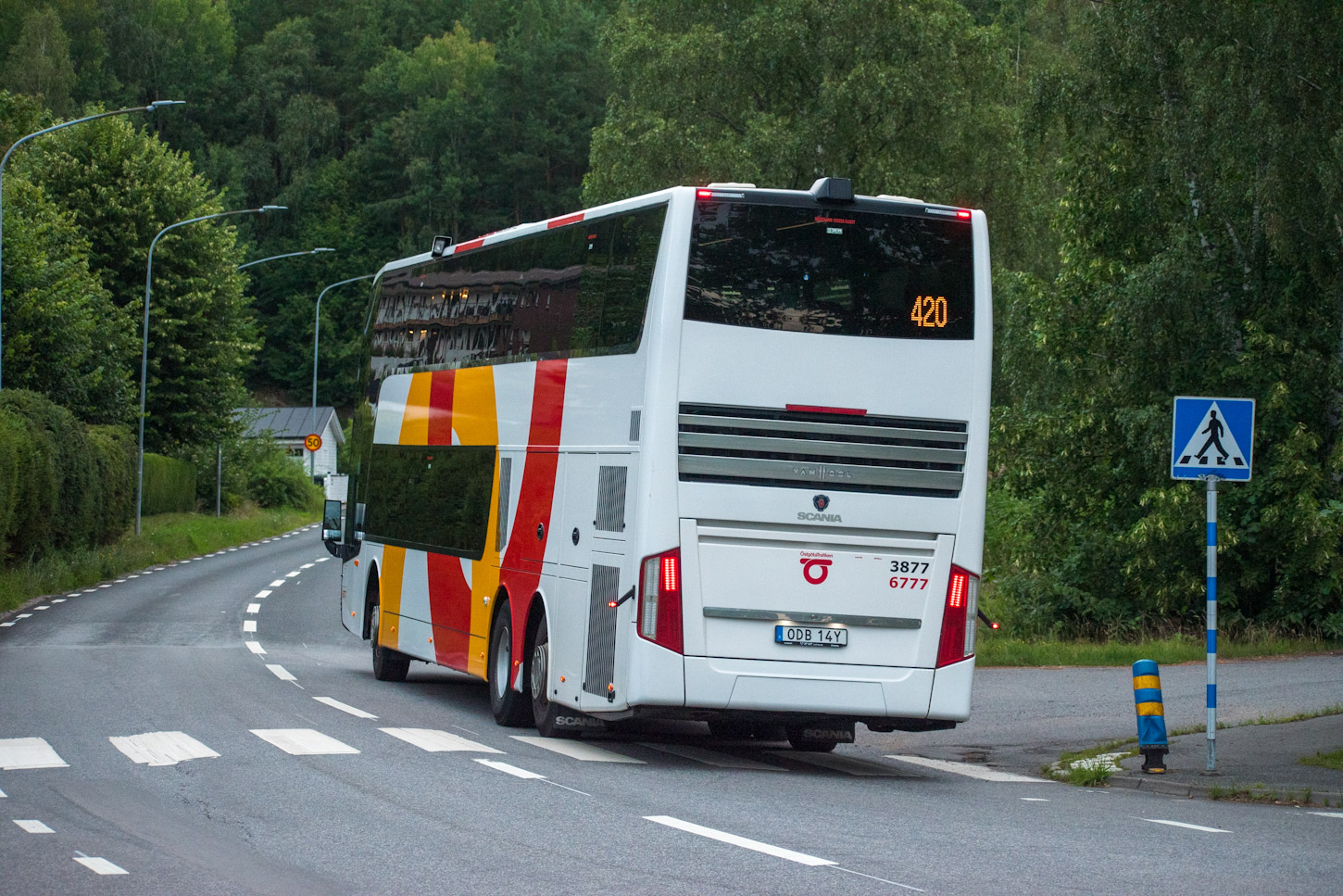 Швеция, Van Hool TDX29 Astromega № 6777