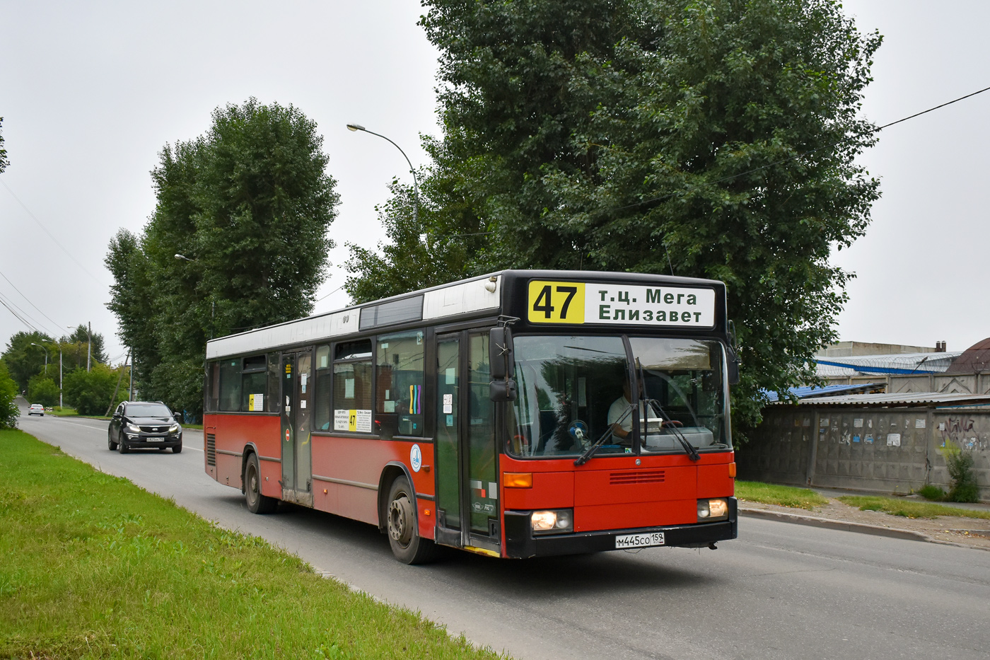 Obwód swierdłowski, Mercedes-Benz O405N2 Nr М 445 СО 159