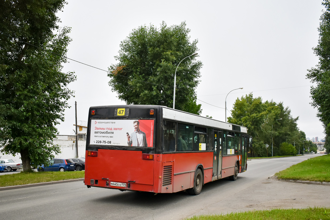 Sverdlovsk region, Mercedes-Benz O405N2 # М 445 СО 159