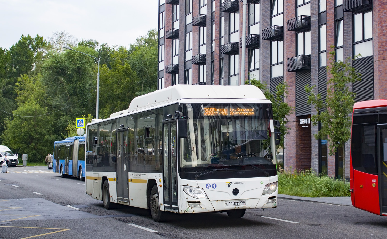 Moscow region, Lotos-105C02 # Е 110 ММ 790