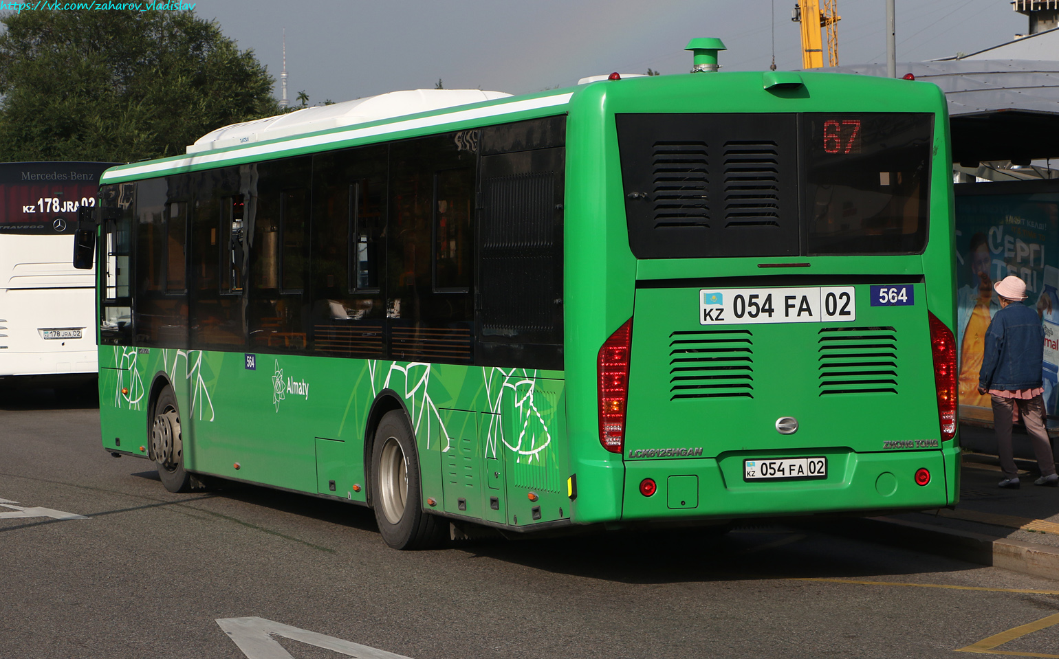 Алматы, Zhong Tong LCK6125HGAN № 564