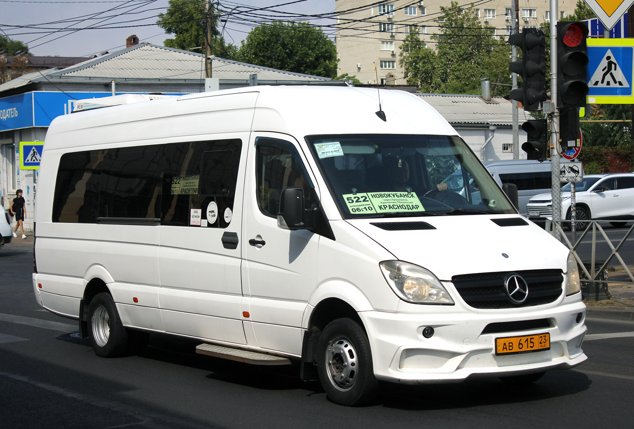 Краснодарский край, Mercedes-Benz Sprinter W906 515CDI № АВ 615 23