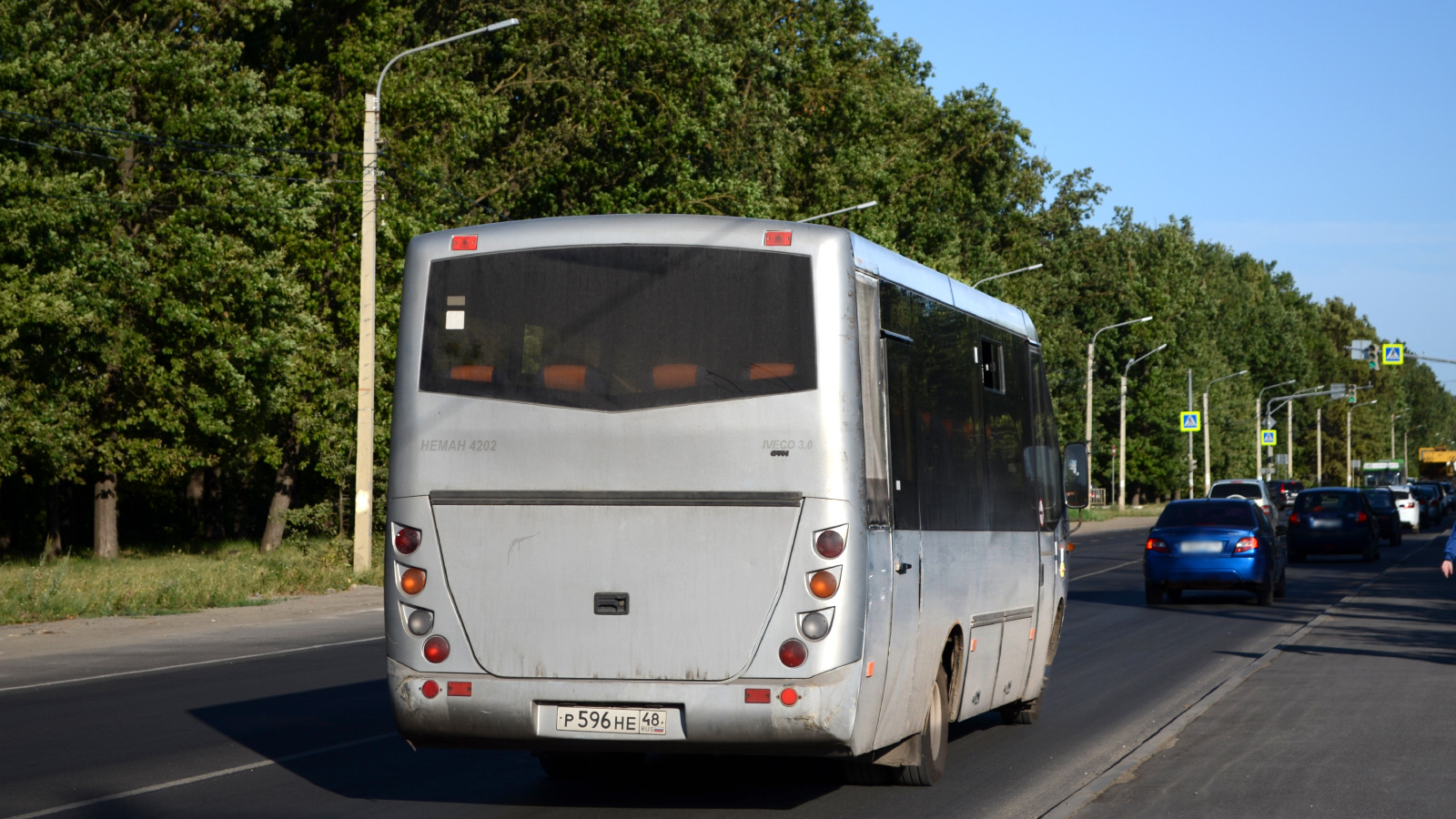 Липецкая область, Неман-420224-11 № Р 596 НЕ 48