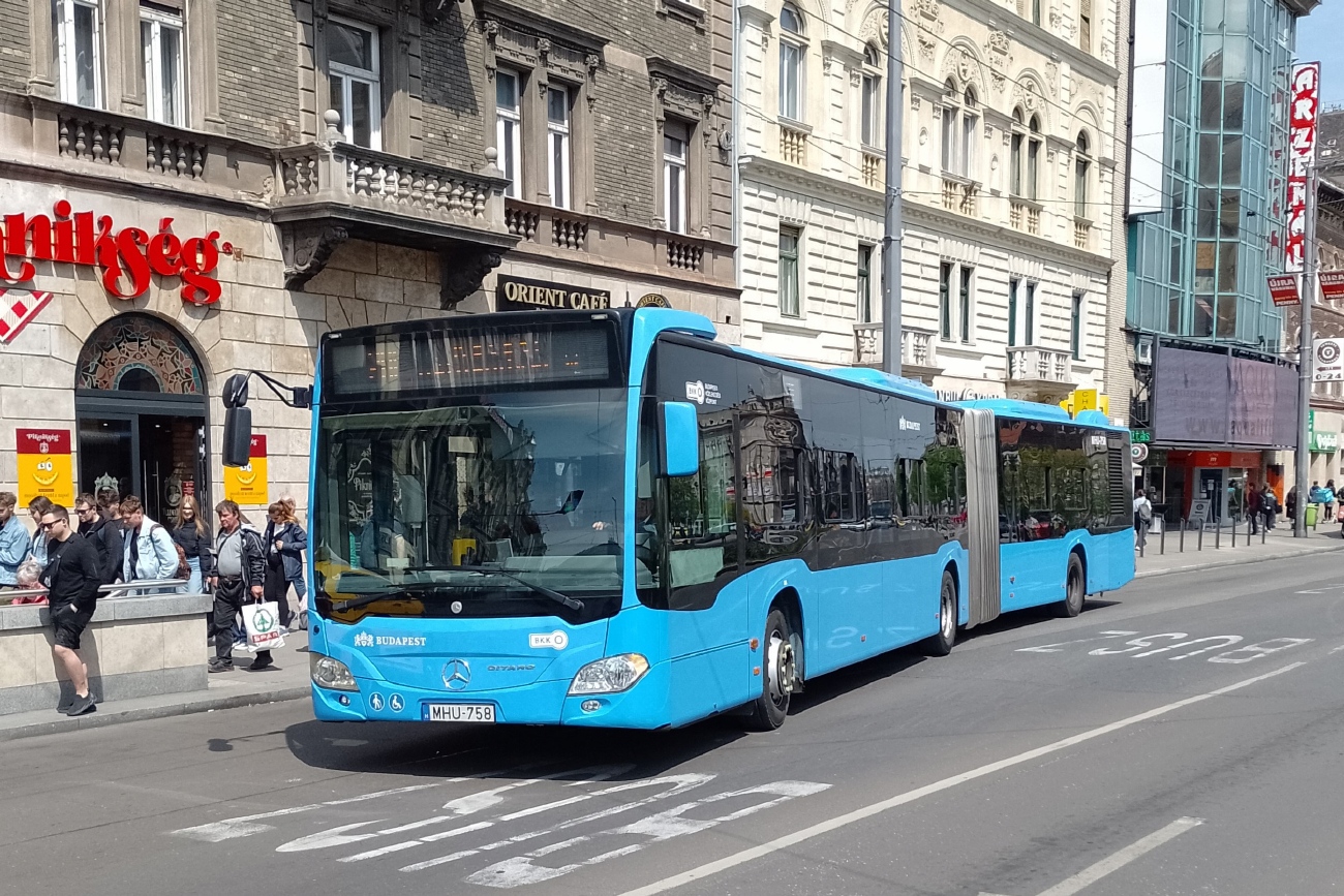 Венгрия, Mercedes-Benz Citaro C2 G № MHU-758