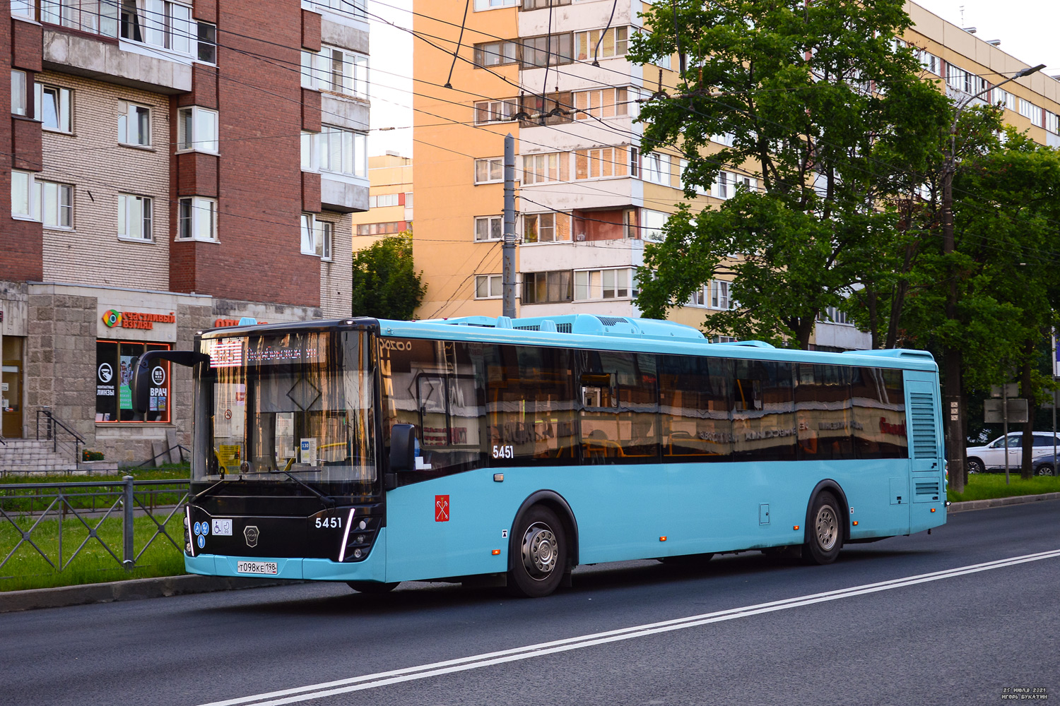 Санкт-Петербург, ЛиАЗ-5292.65 № 5451