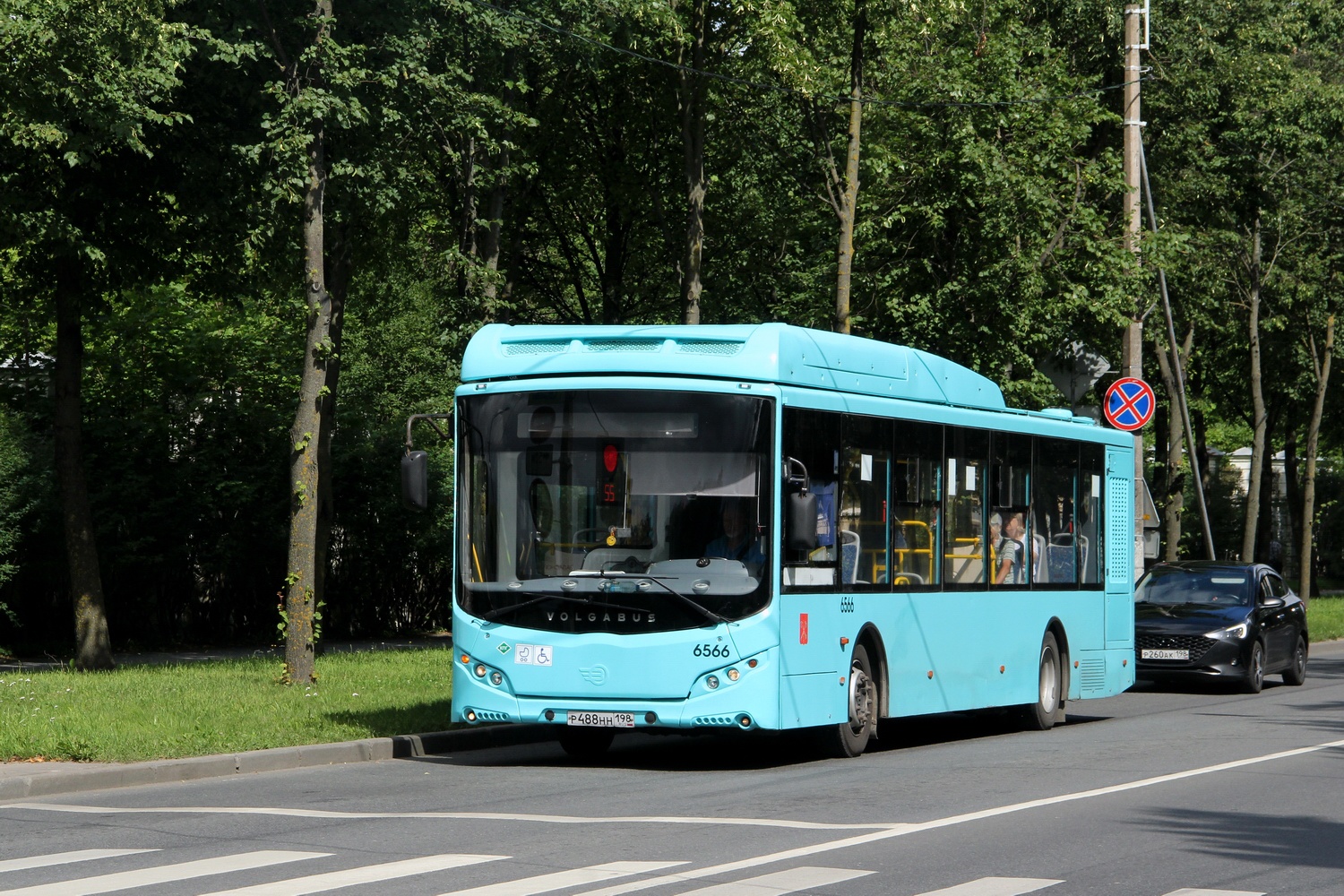 Санкт-Петербург, Volgabus-5270.G4 (CNG) № 6566