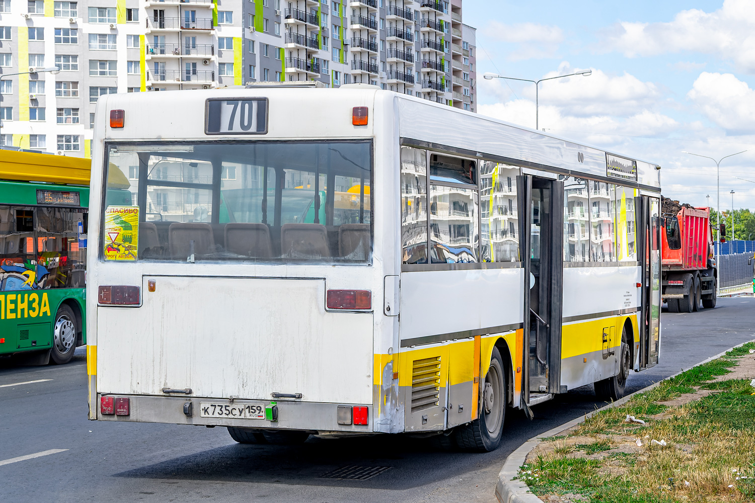 Penza region, Mercedes-Benz O405 Nr. К 735 СУ 159