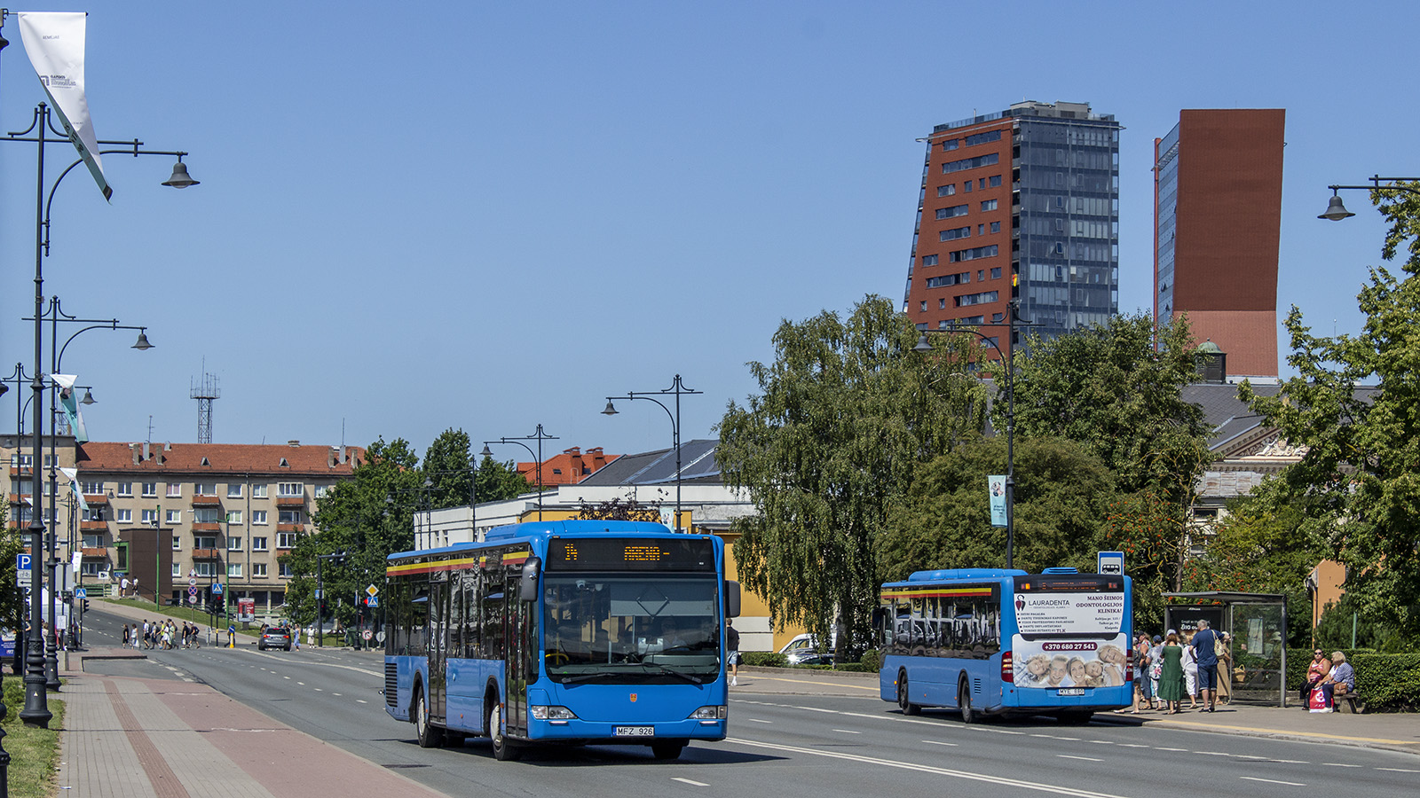 Литва, Mercedes-Benz O530 Citaro facelift № MFZ 926; Литва, Mercedes-Benz O530 Citaro facelift № MYE 880