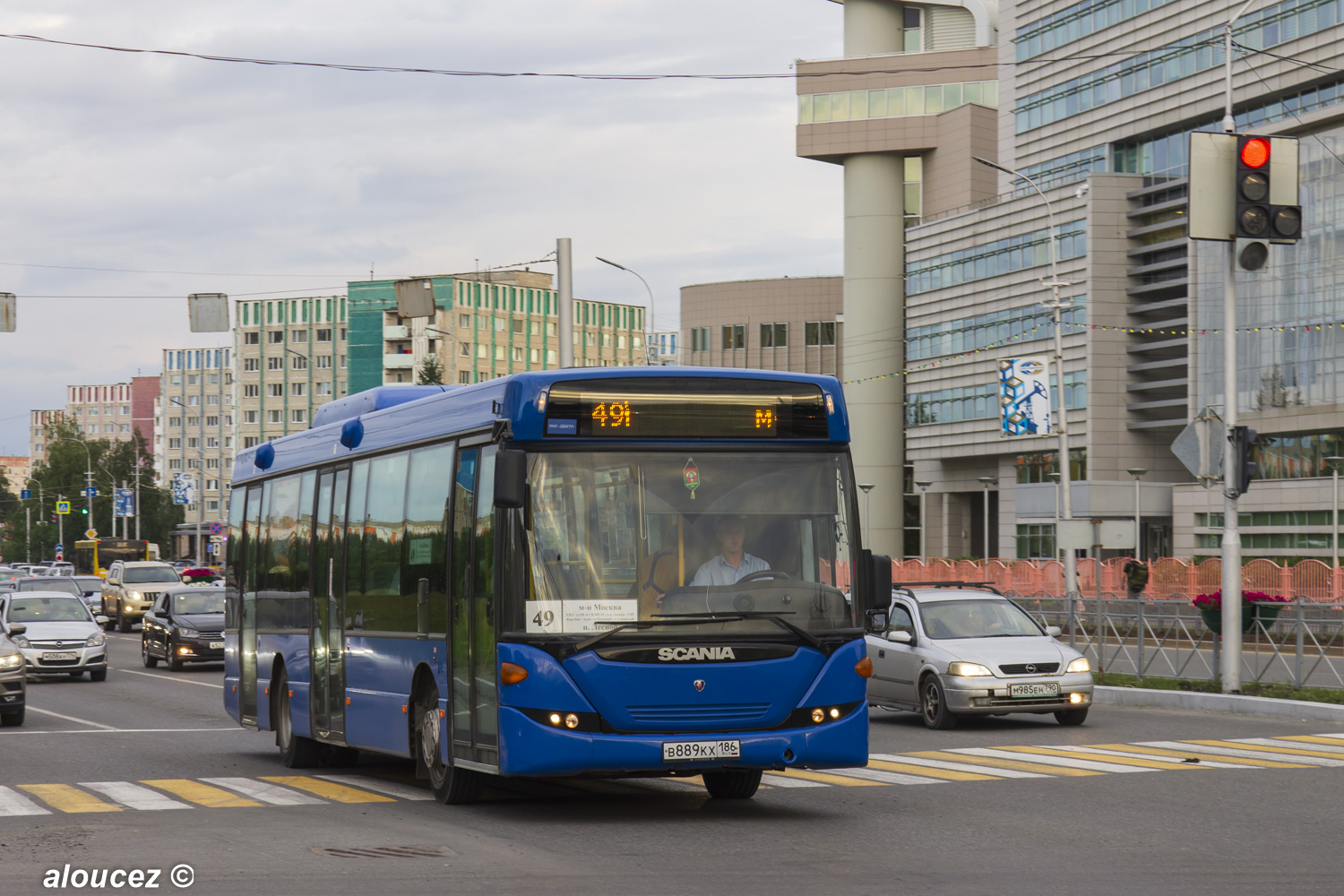 Ханты-Мансийский АО, Scania OmniLink II (Скания-Питер) № В 889 КХ 186