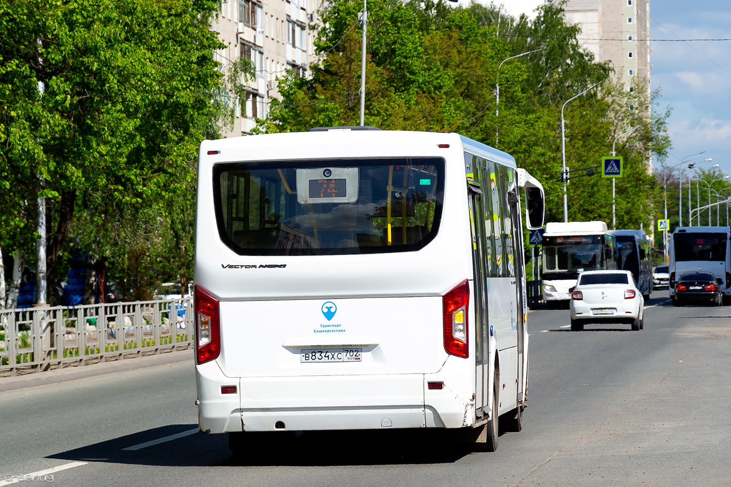 Башкортостан, ПАЗ-320415-04 "Vector Next" № 6324