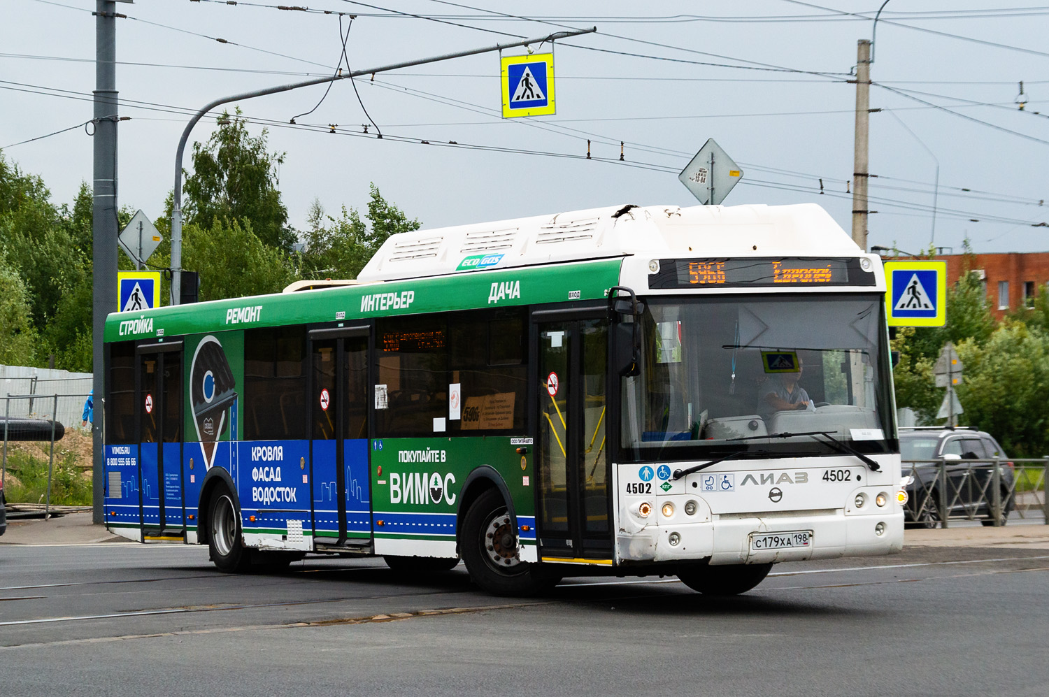 Санкт-Петербург, ЛиАЗ-5292.67 (CNG) № 4502