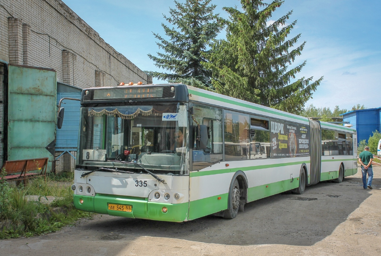 Novgorod region, LiAZ-6213.21 Nr. 335