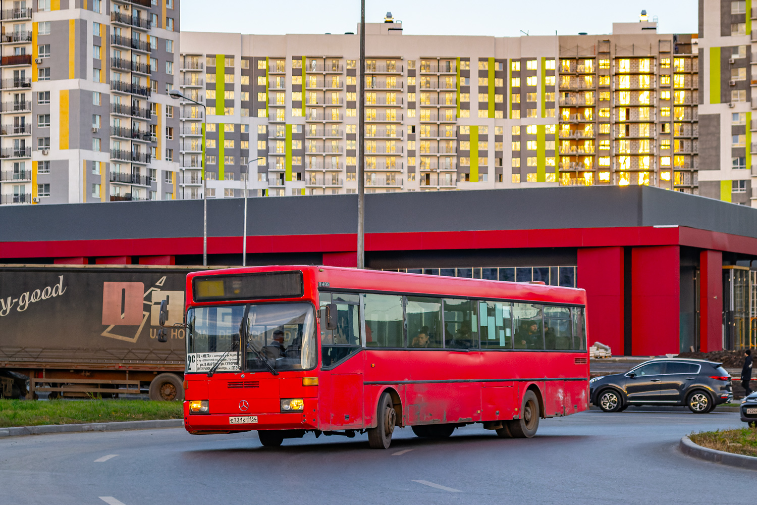 Пензенская область, Mercedes-Benz O405 № Е 731 КТ 164