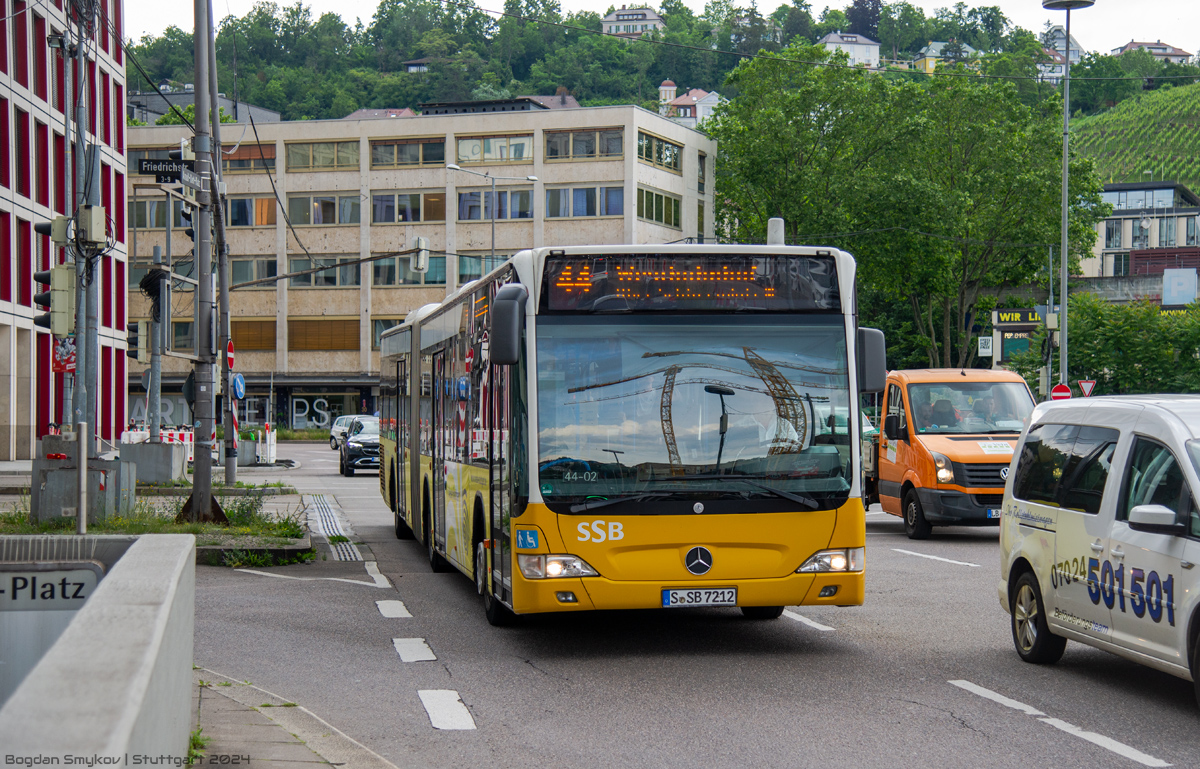 Баден-Вюртемберг, Mercedes-Benz O530G Citaro facelift G № 7212