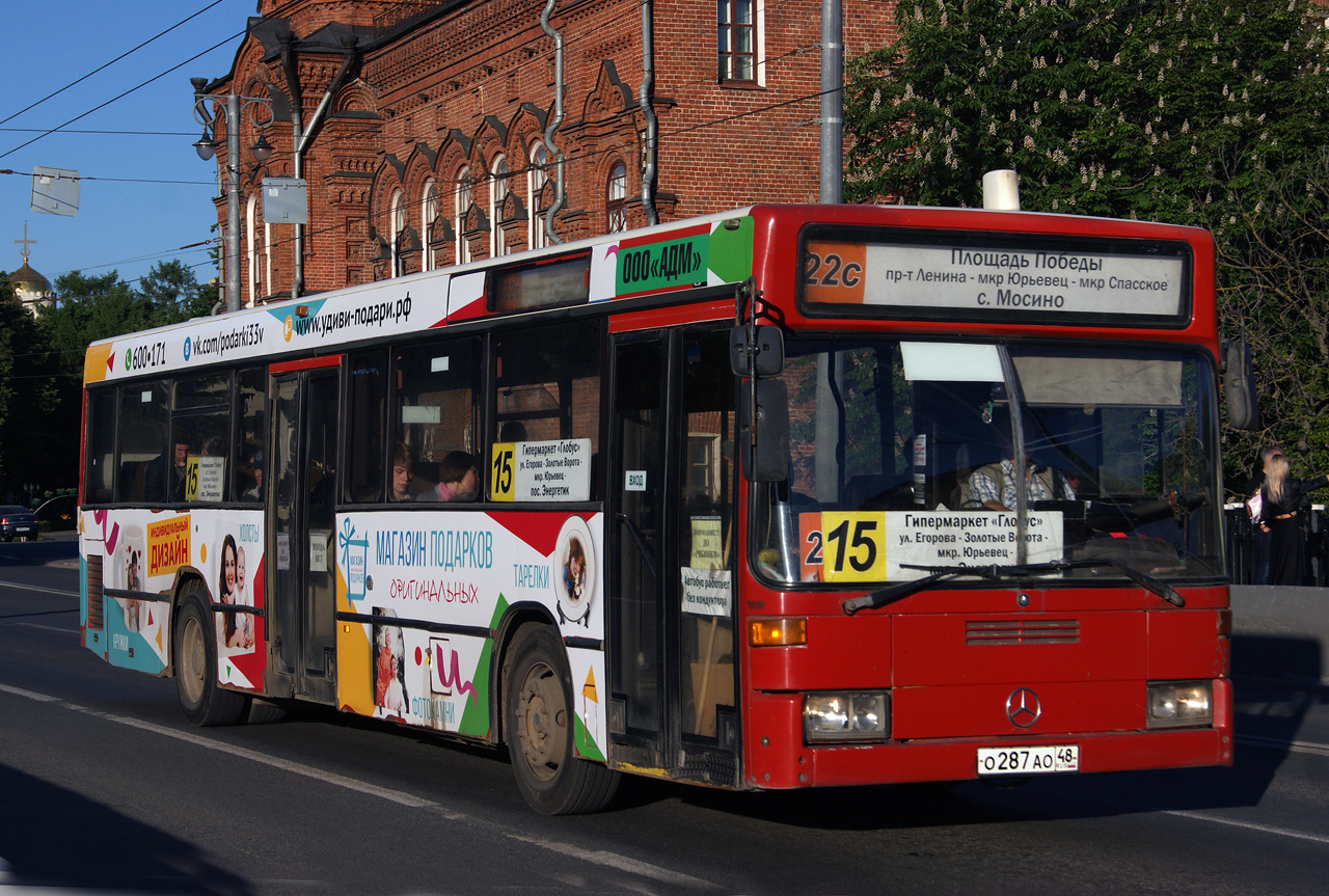 Владимирская область, Mercedes-Benz O405N № О 287 АО 48