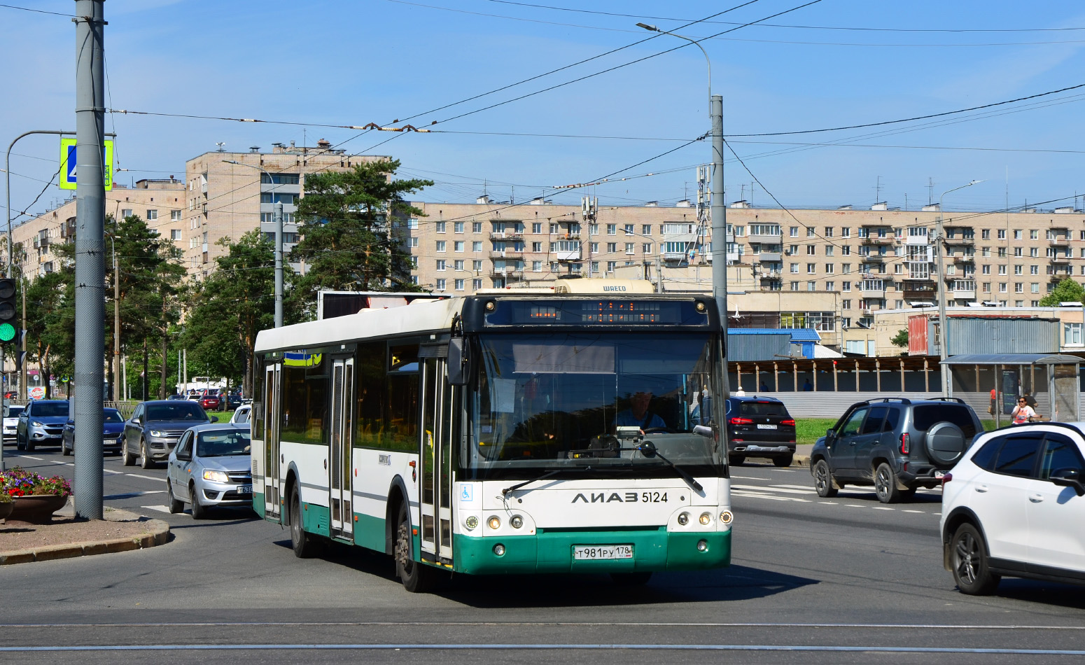 Санкт-Петербург, ЛиАЗ-5292.60 № 5124