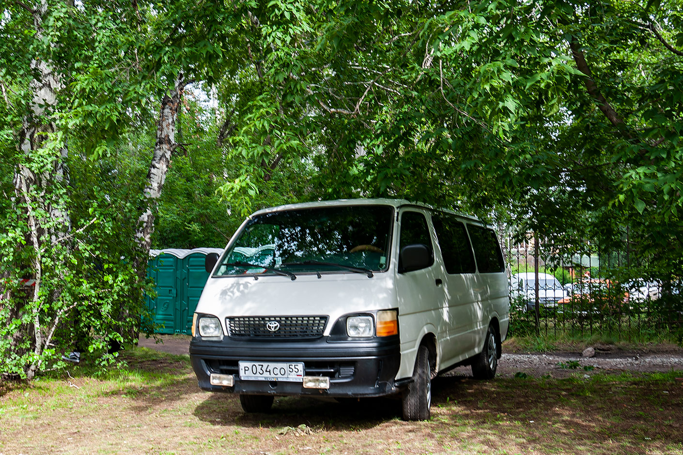 Омская область, Toyota HiAce (IV H100) № Р 034 СО 55; Омская область — Выставки