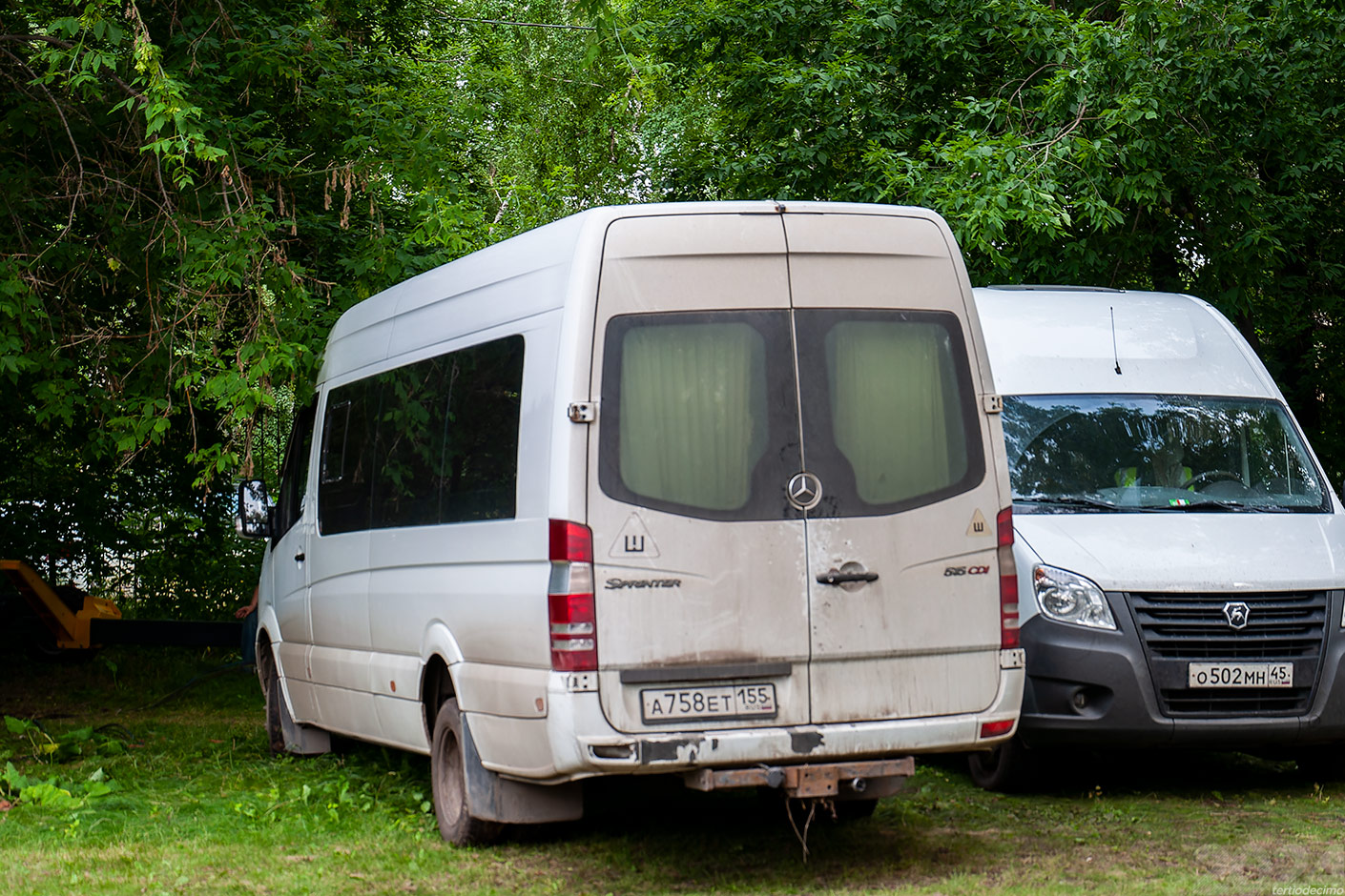 Омская область, Луидор-22360C (MB Sprinter) № А 758 ЕТ 155; Омская область — Выставки