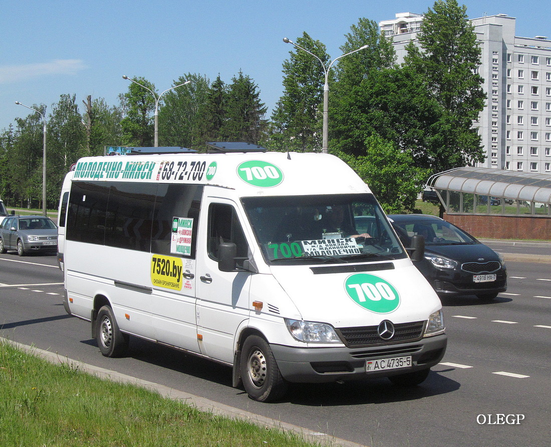 Минская область, Классикбус-90917 (MB Sprinter) № АС 4735-5 Минская область, Классикбус-90917 (MB Sprinter) № АС 4735-5