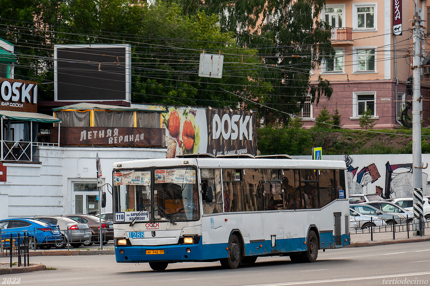 Omsk region, NefAZ-5299-20-15 Nr. 1288