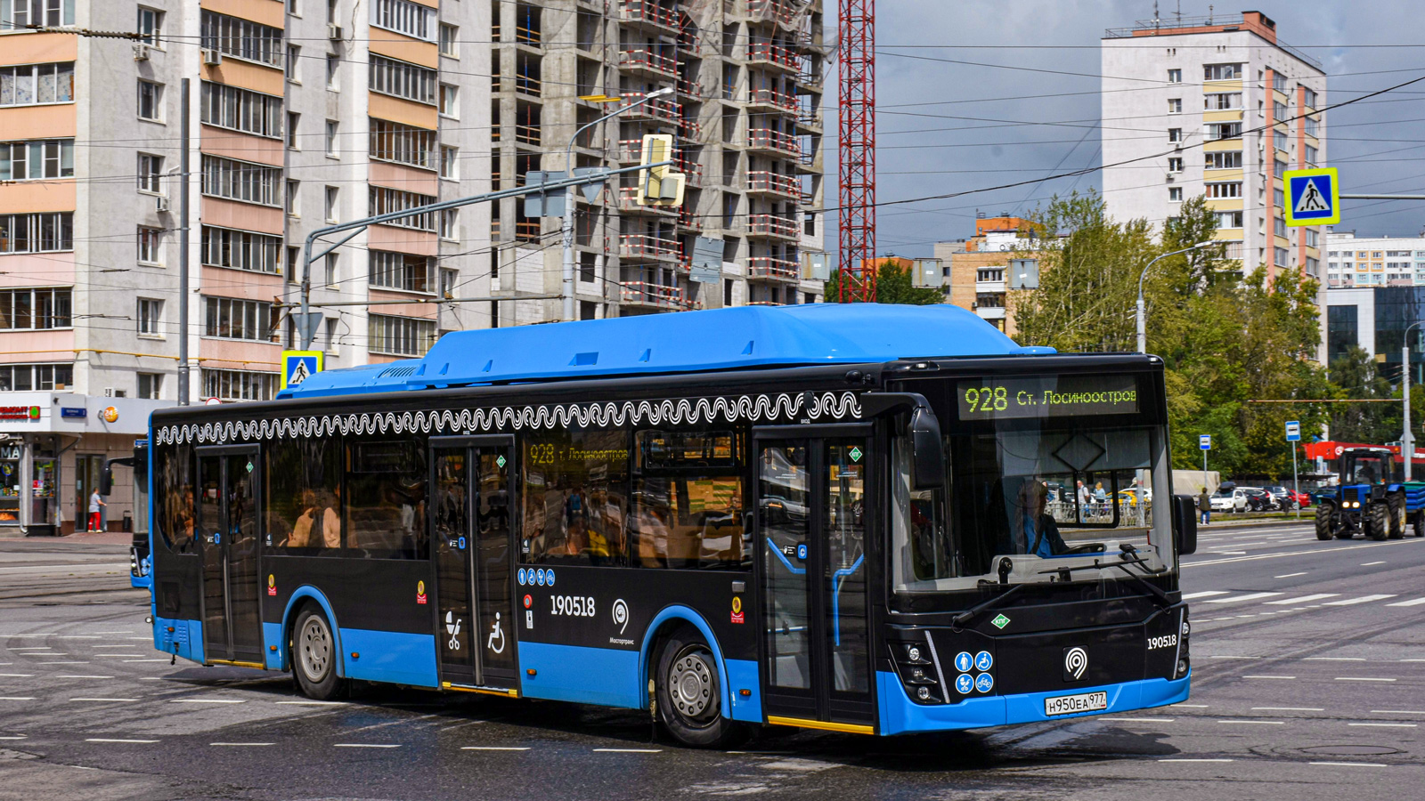 Москва, ЛиАЗ-5292.67 (CNG) № 190518