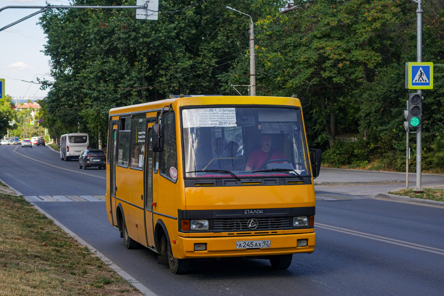 Севастополь, БАЗ-А079.14 "Подснежник" № А 245 АХ 92