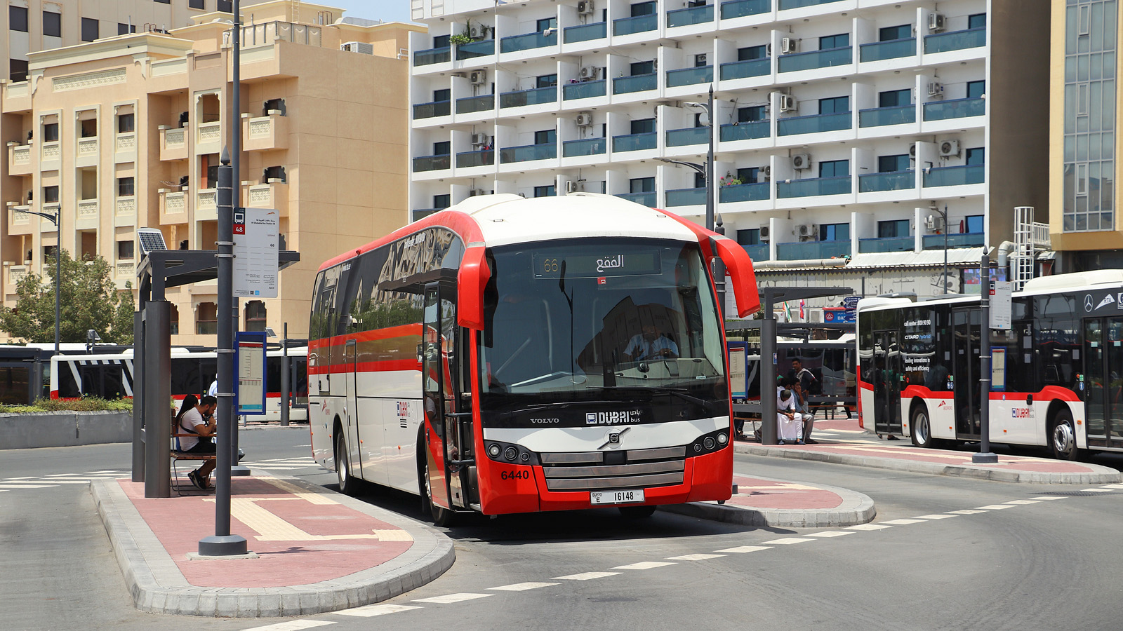 ОАЭ, Sunsundegui SC5 13M № 6440; ОАЭ, Mercedes-Benz Citaro C2 hybrid № V 58766