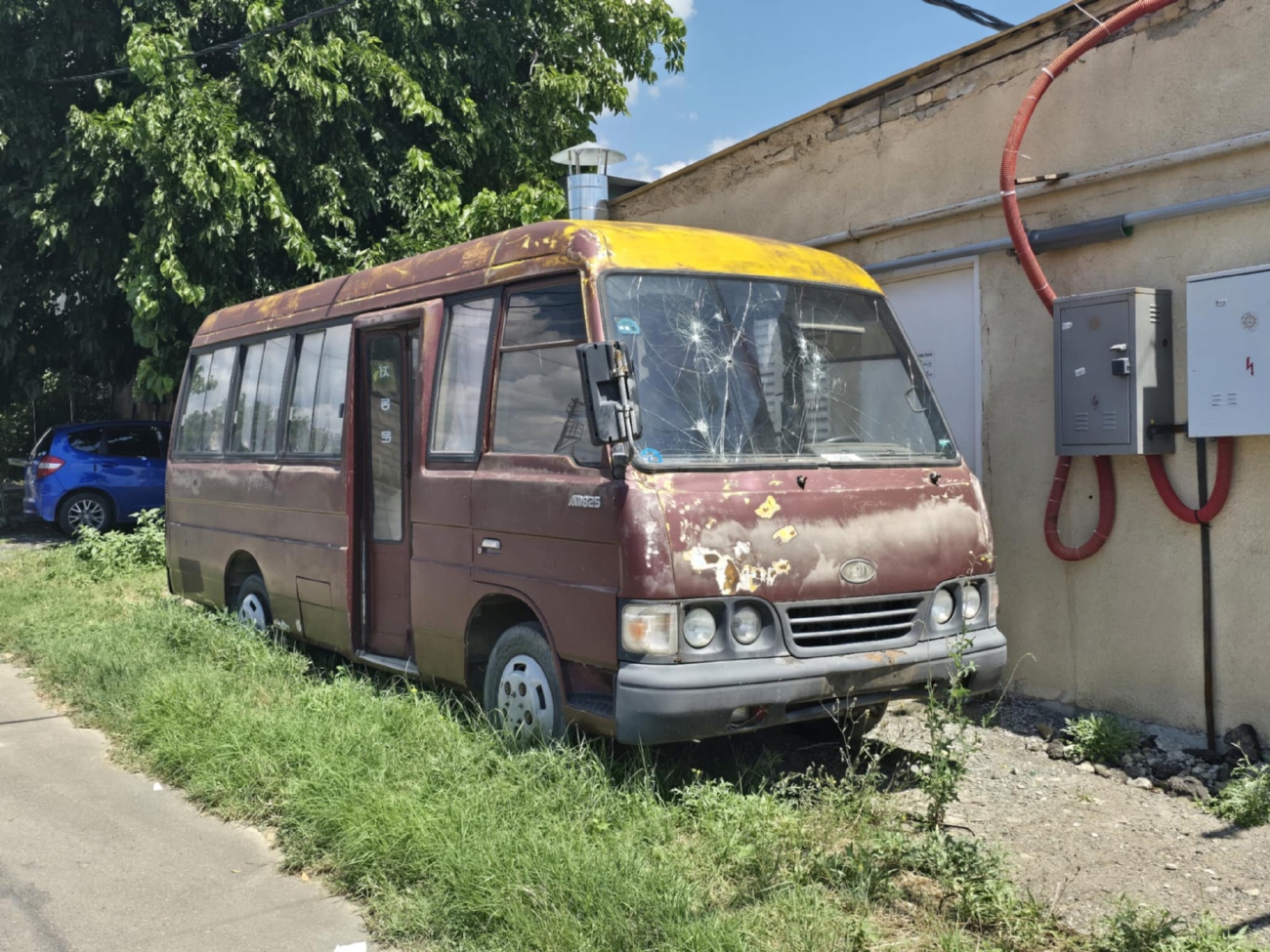 Грузия — Автобусы без номеров