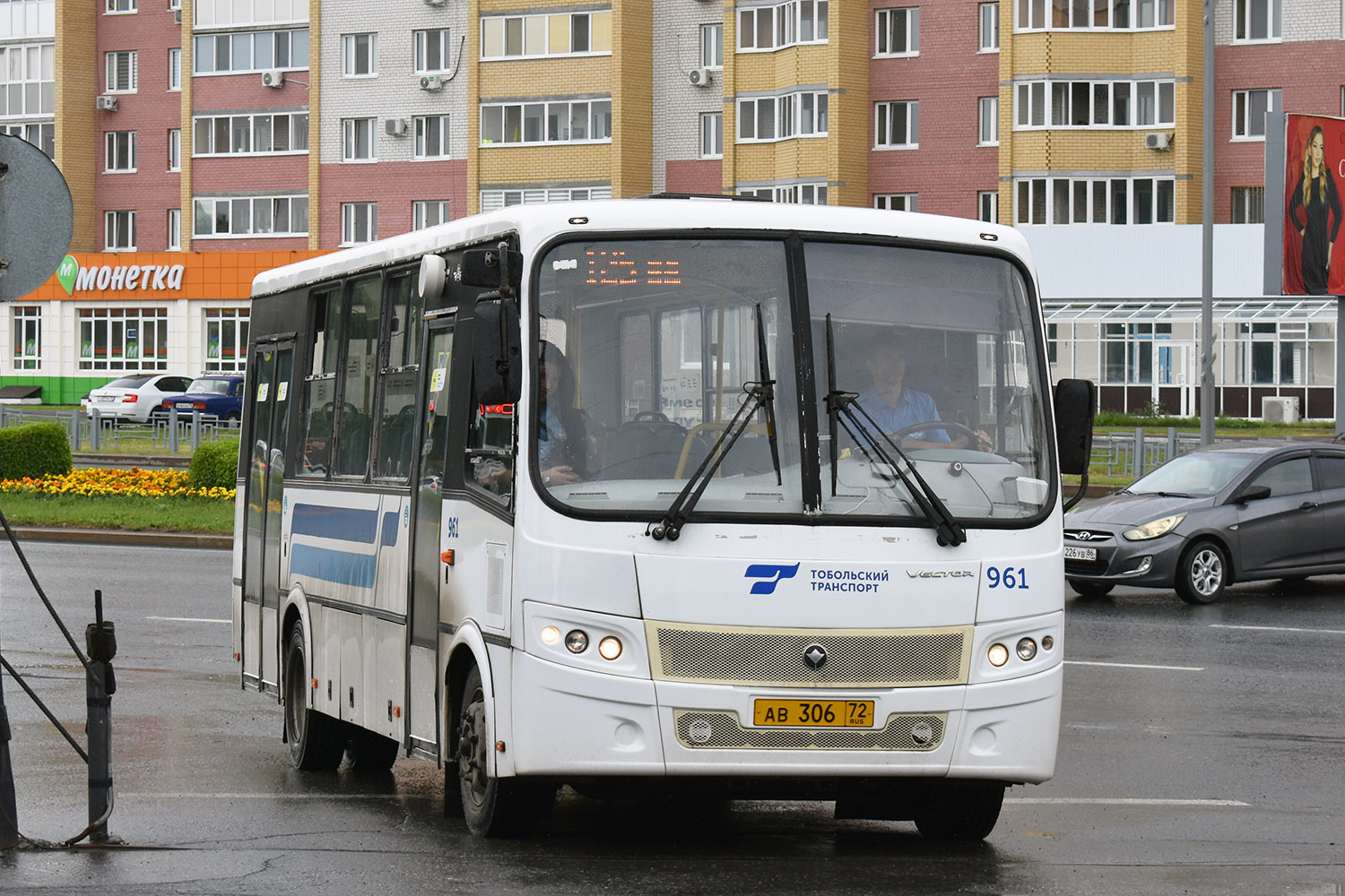 Тюменская область, ПАЗ-320414-04 "Вектор" (1-2) № 961