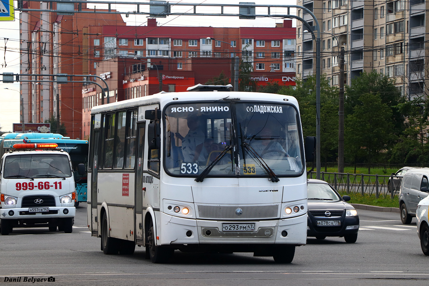 Ленинградская область, ПАЗ-320412-05 "Вектор" № О 293 РМ 47