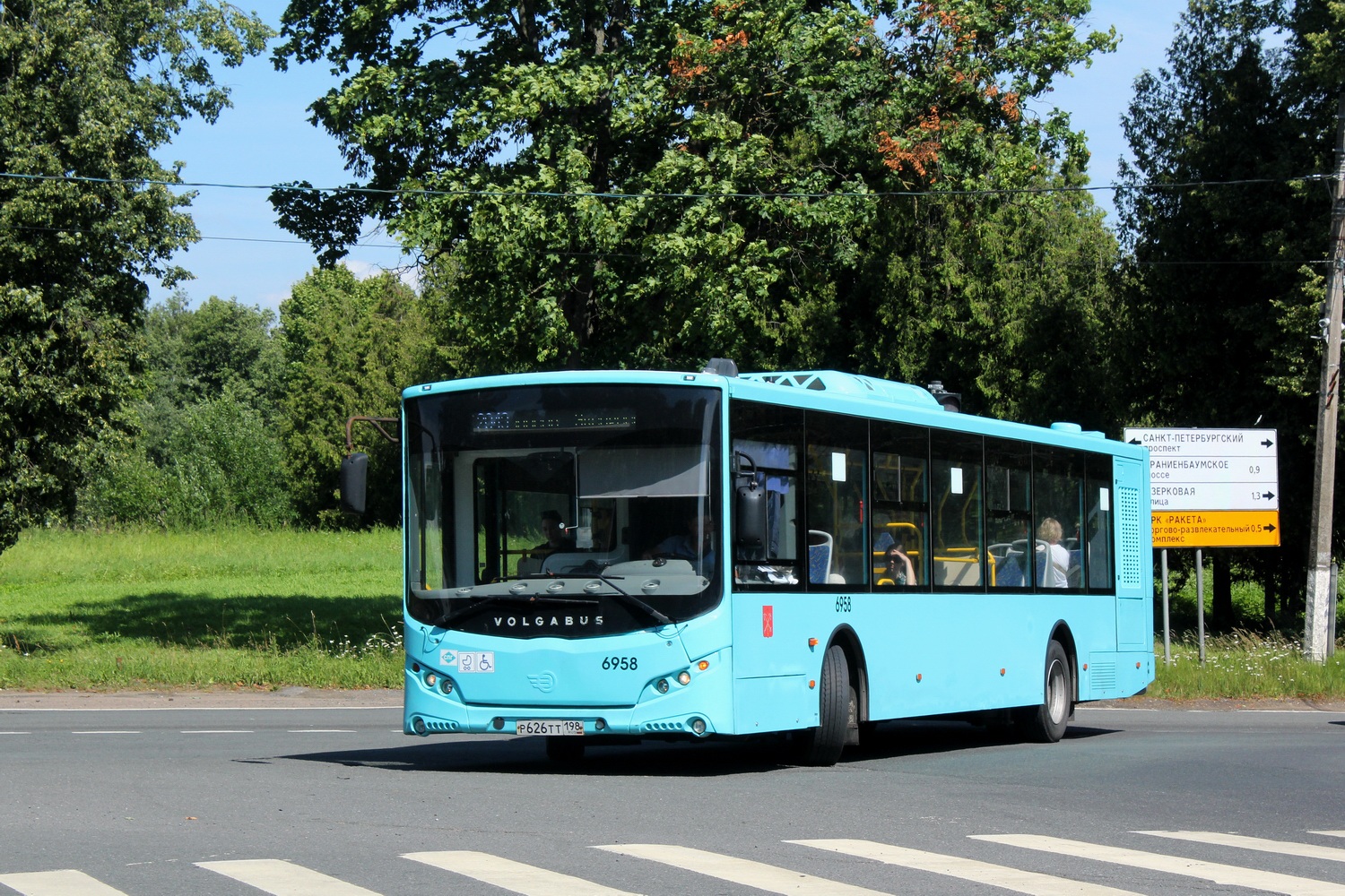 Санкт-Петербург, Volgabus-5270.G4 (LNG) № 6958