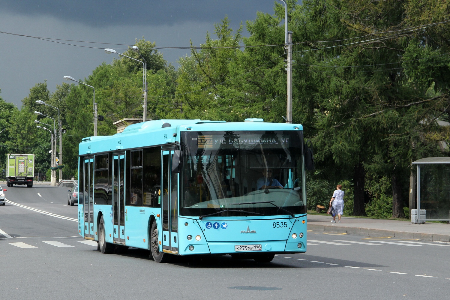 Санкт-Петербург, МАЗ-203.016 № 8535