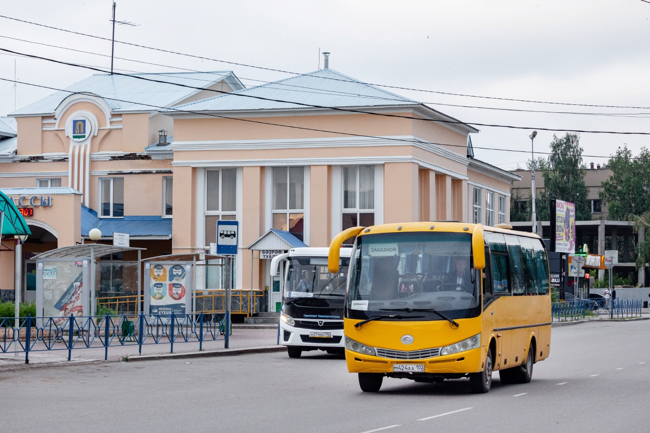 Башкортостан, Yutong ZK6737D № М 424 АА 102