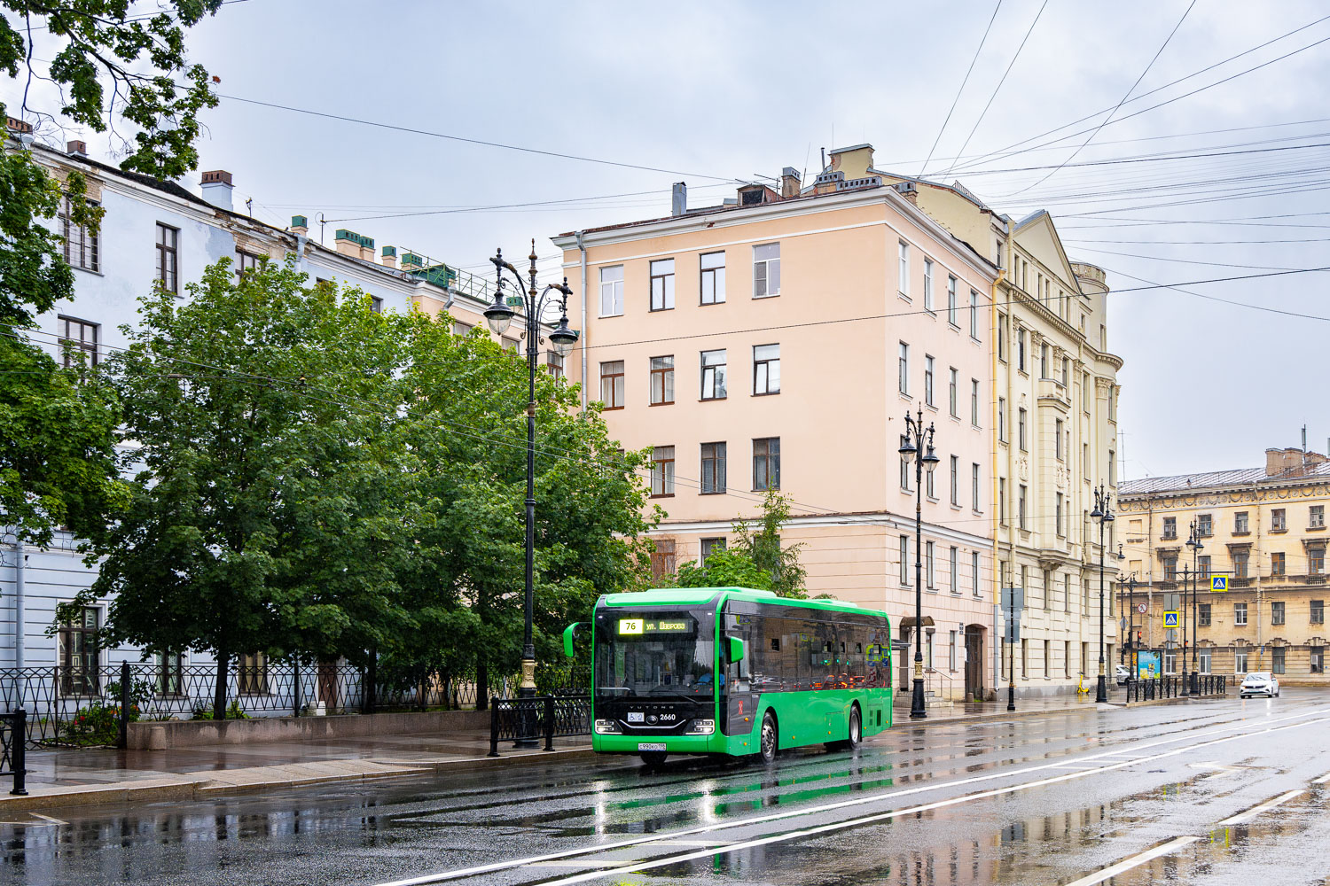 Санкт-Петербург, Yutong ZK6126BEVG № 2660