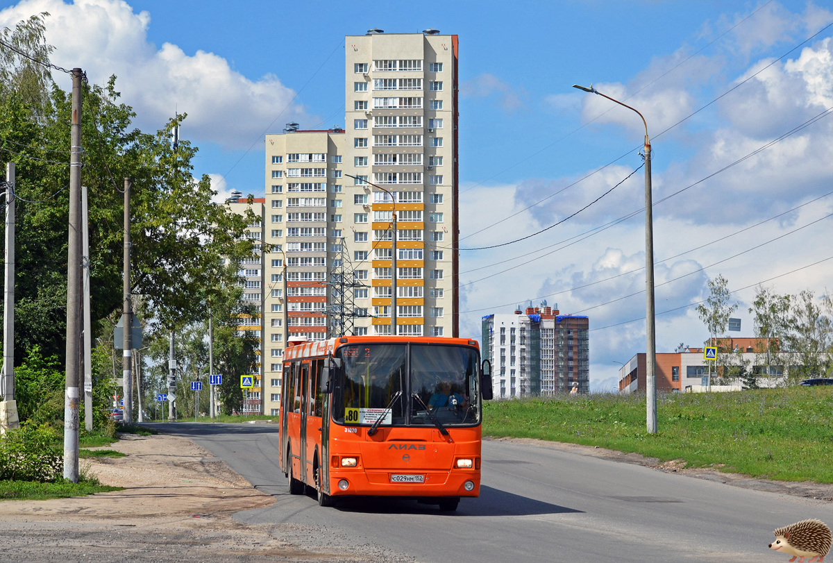 Нижегородская область, ЛиАЗ-5293.60 № 31020