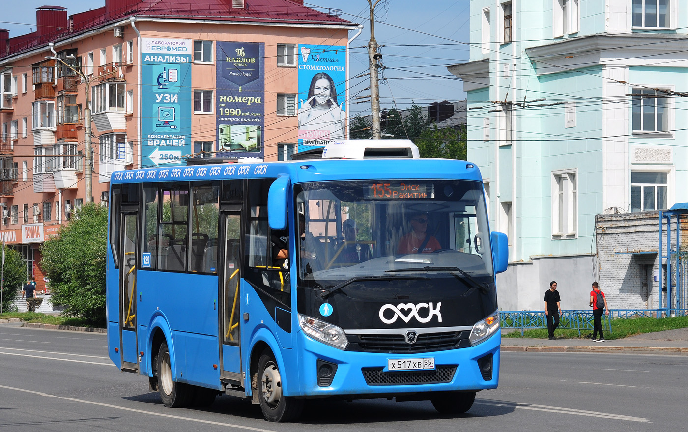 Omsk region, PAZ-320405-04 "Vector Next" č. 129