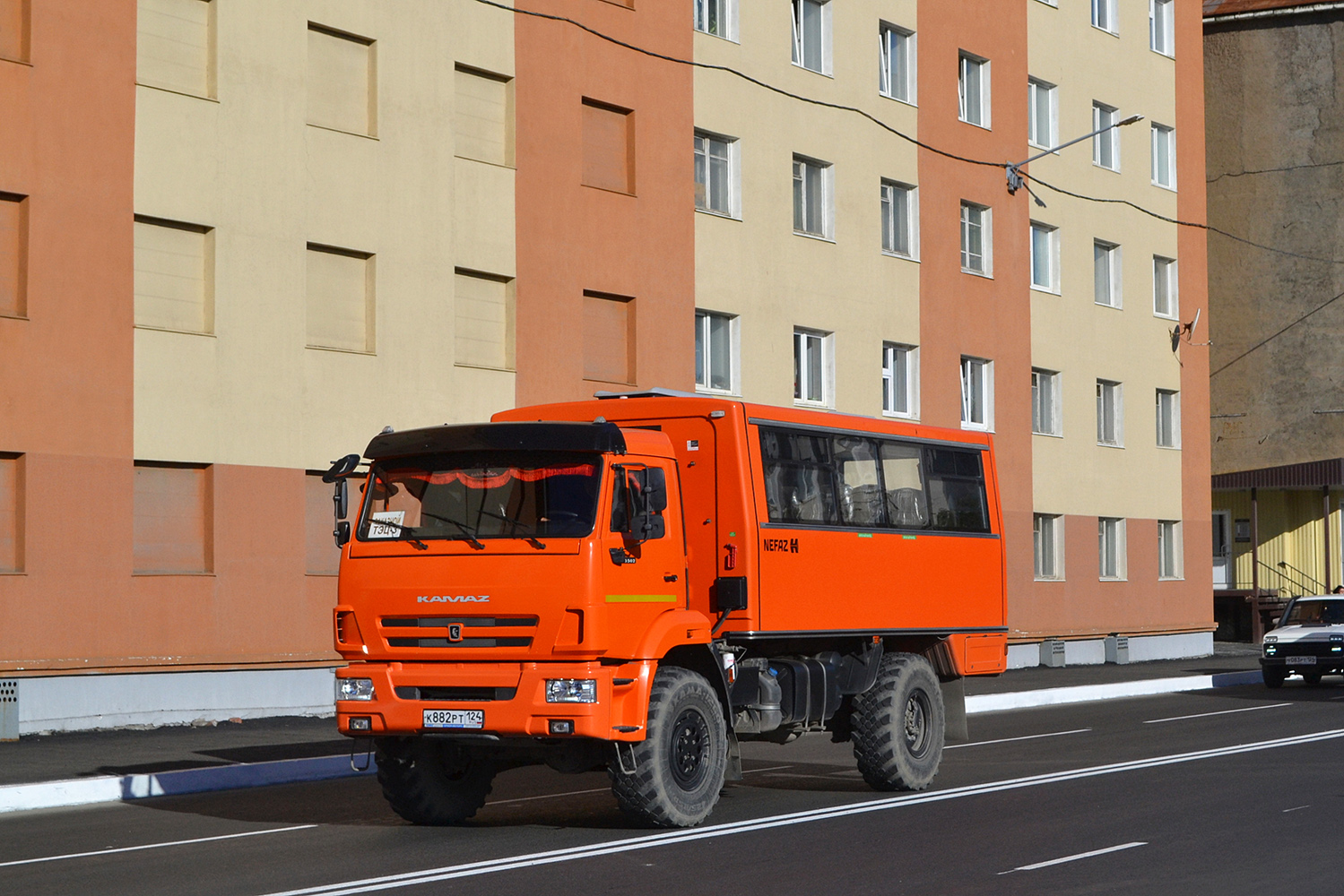 Красноярский край, НефАЗ-42111-24 № К 882 РТ 124
