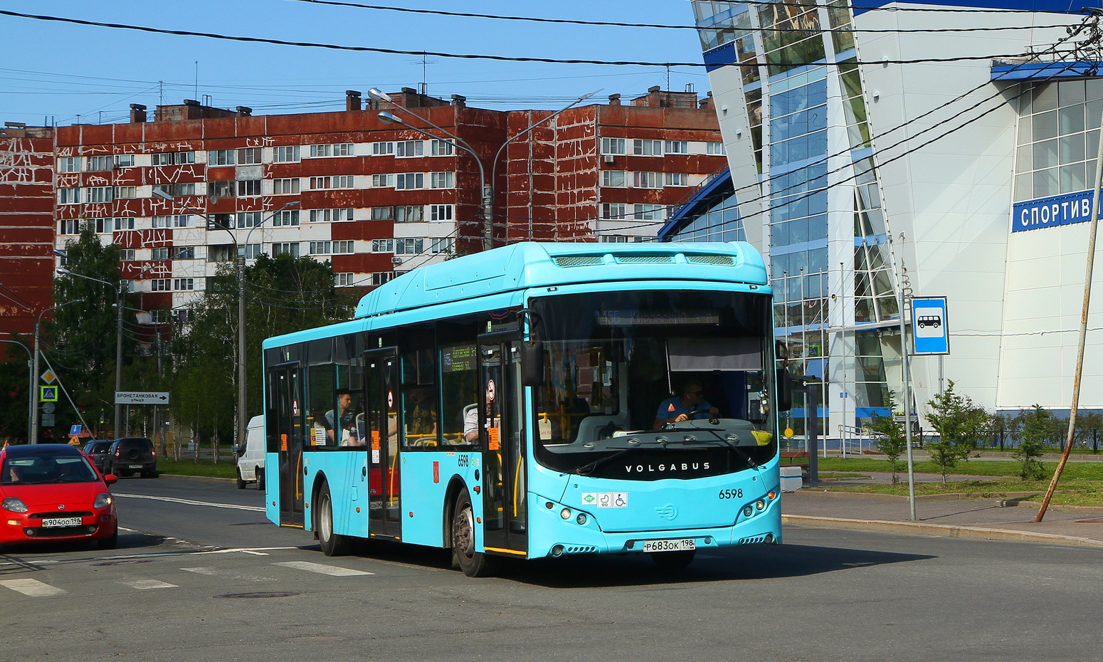 Санкт-Петербург, Volgabus-5270.G4 (CNG) № 6598