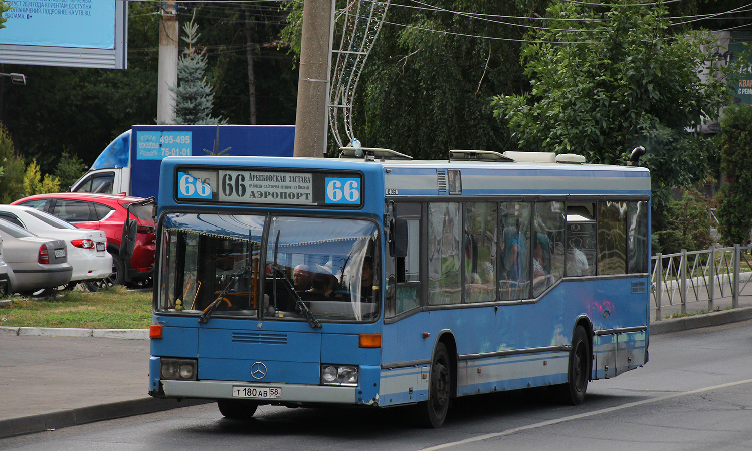 Пензенская область, Mercedes-Benz O405N2 № Т 180 АВ 58