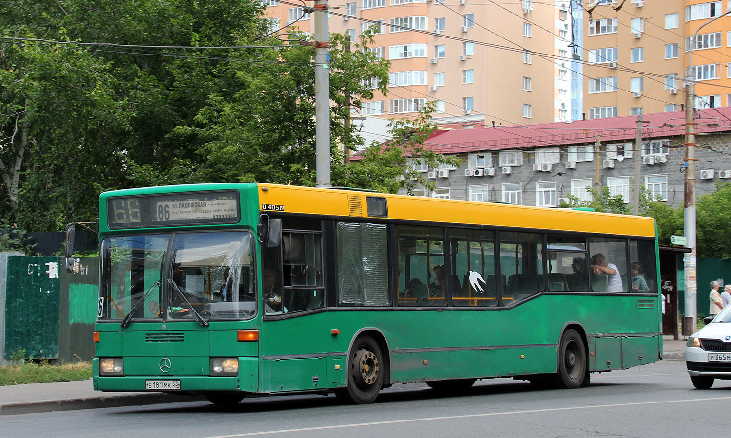 Пензенская область, Mercedes-Benz O405N2 № Е 181 МК 33