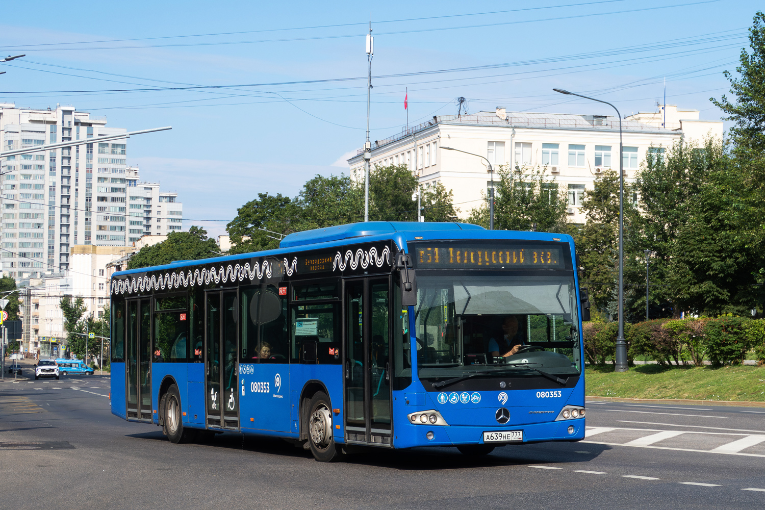 Москва, Mercedes-Benz Conecto II № 080353