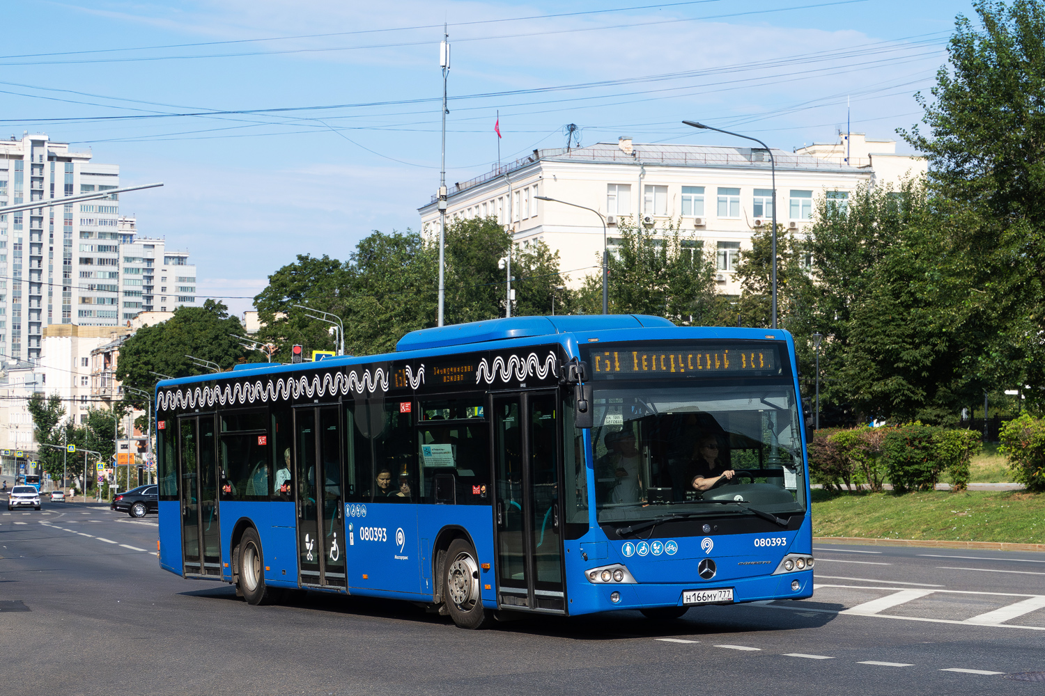 Москва, Mercedes-Benz Conecto II № 080393