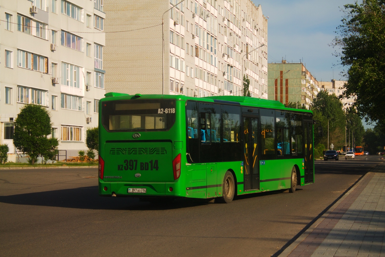 Павлодарская область, Ankai HFF6127GZ-4 (СарыаркаАвтоПром) № A2-6118