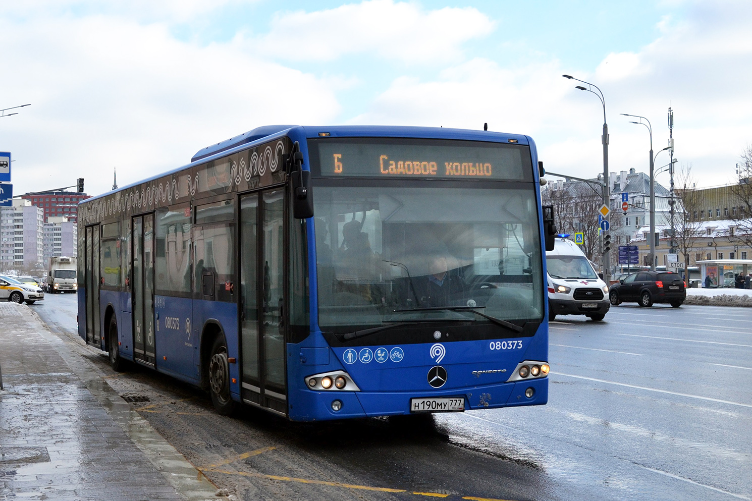 Москва, Mercedes-Benz Conecto II № 080373