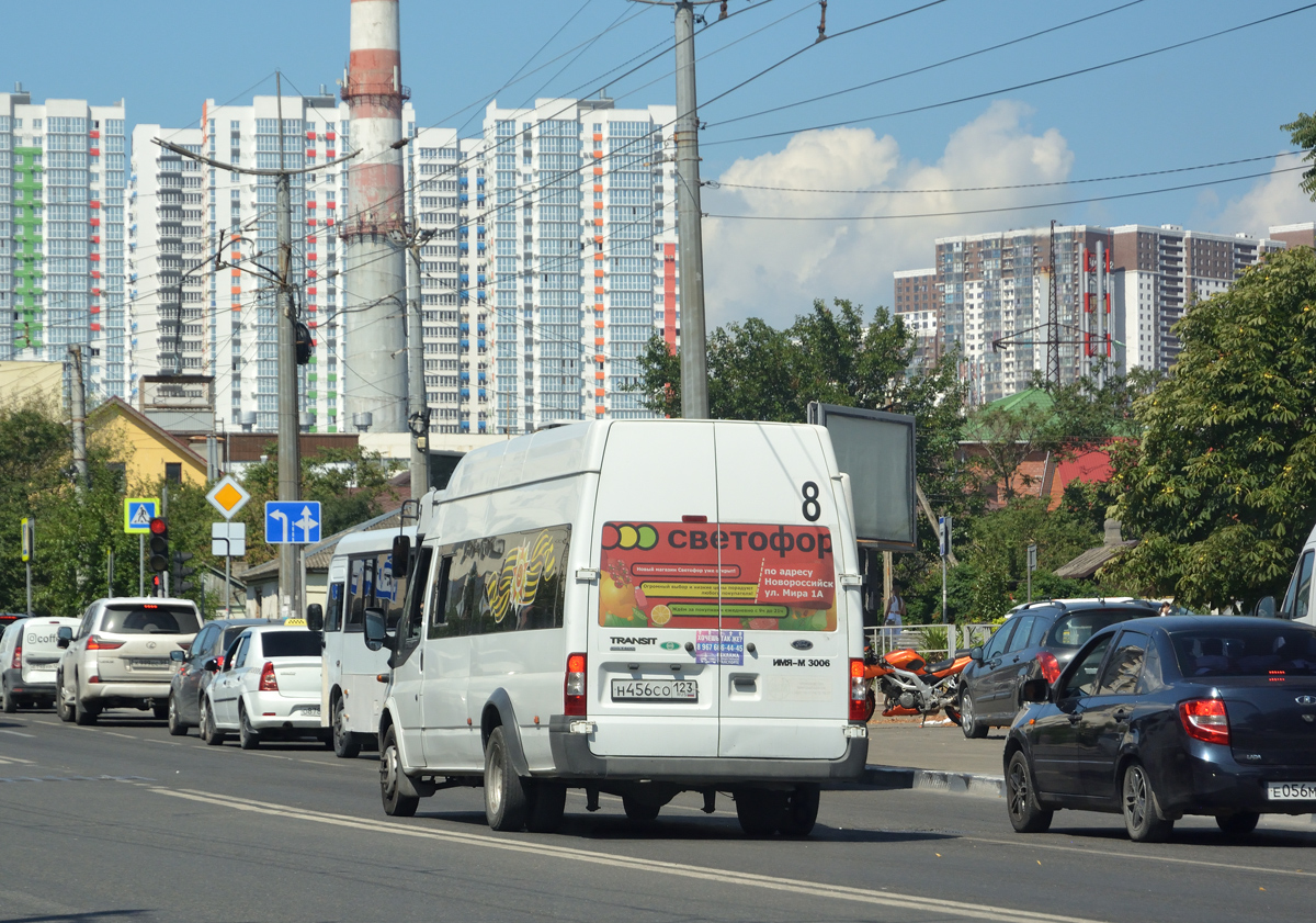 Краснодарский край, Имя-М-3006 (Z9S) (Ford Transit) № Н 456 СО 123