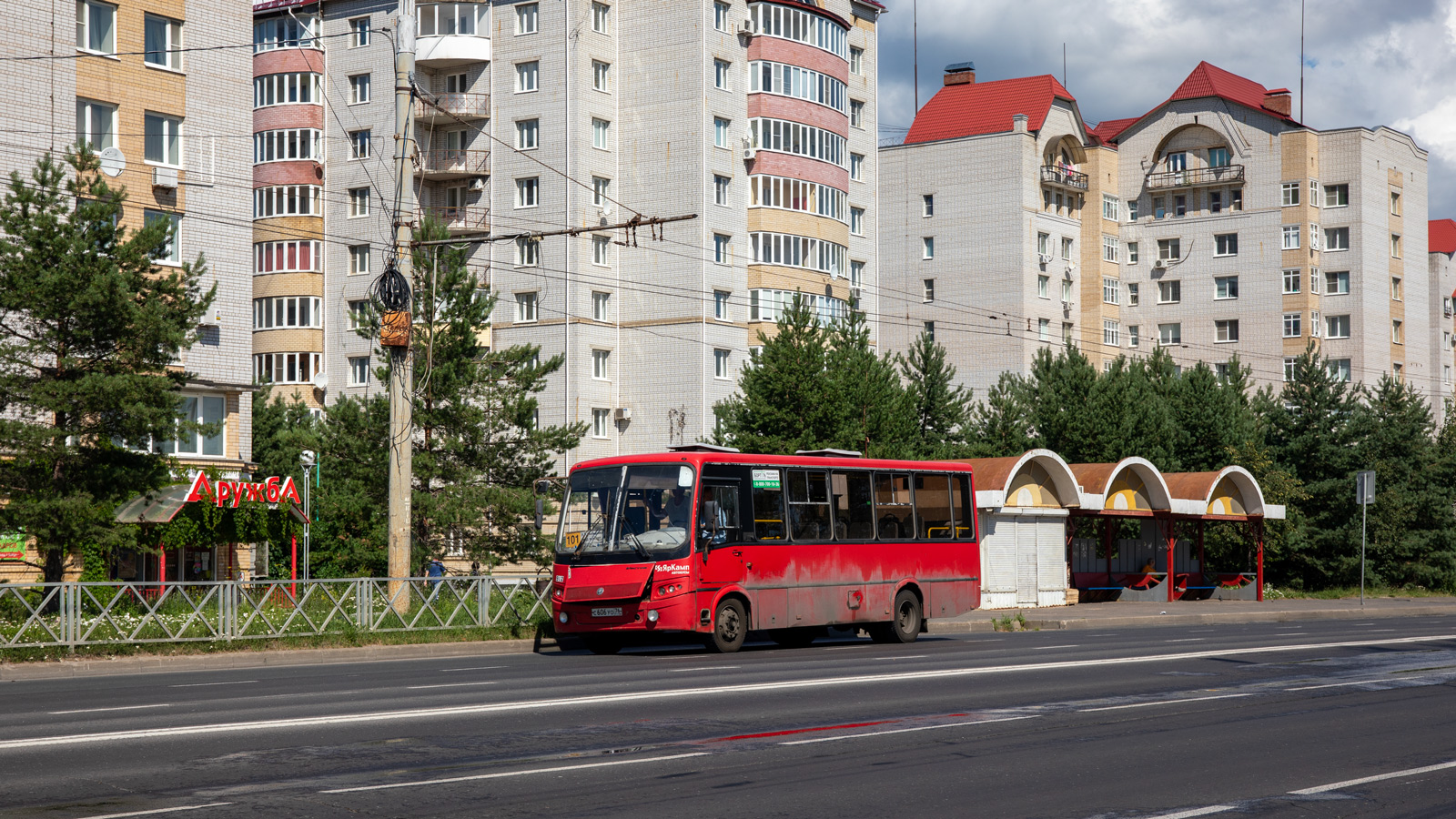 Ярославская область, ПАЗ-320412-04 "Вектор" № С 606 УО 76