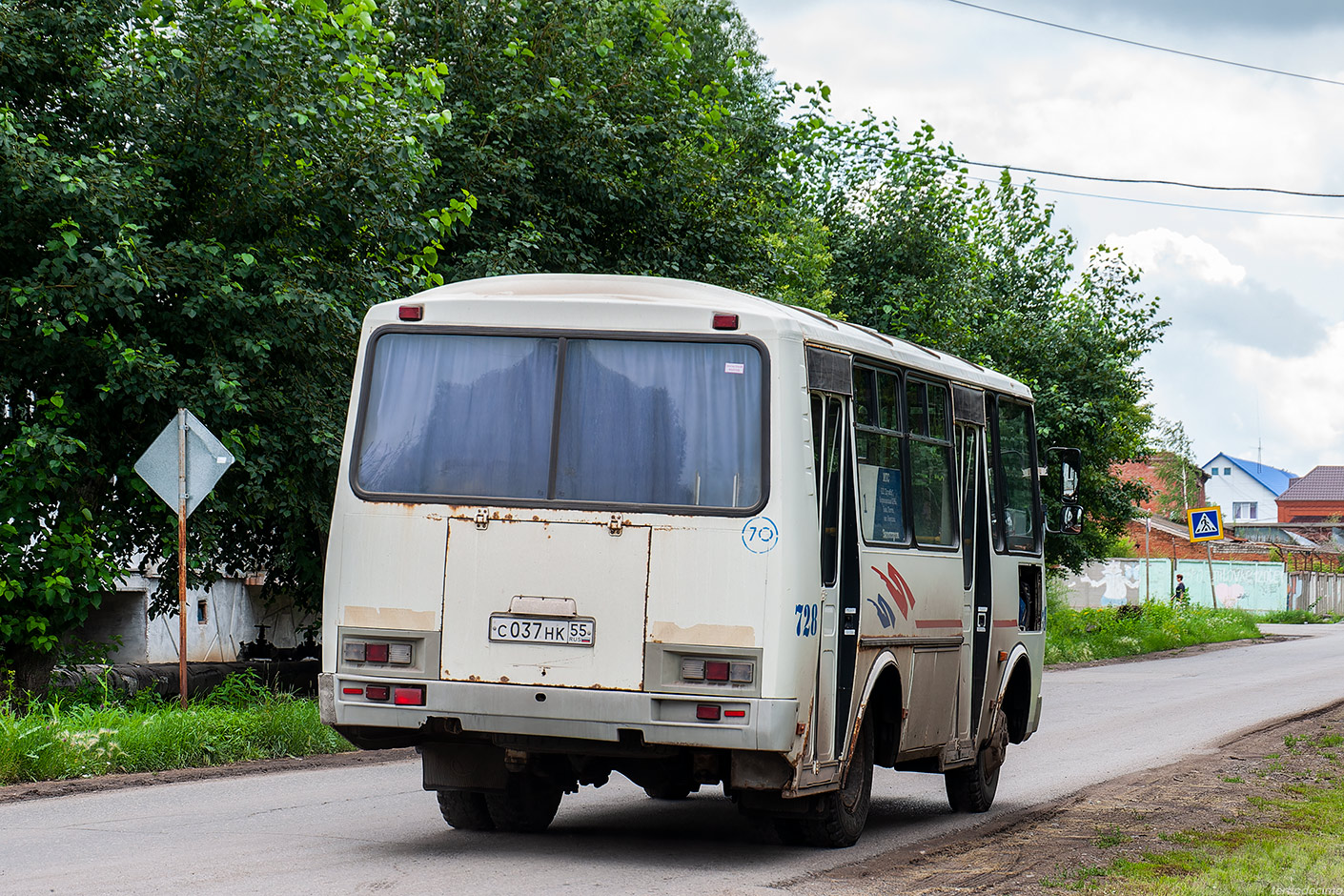 Омская область, ПАЗ-32054-07 № 728