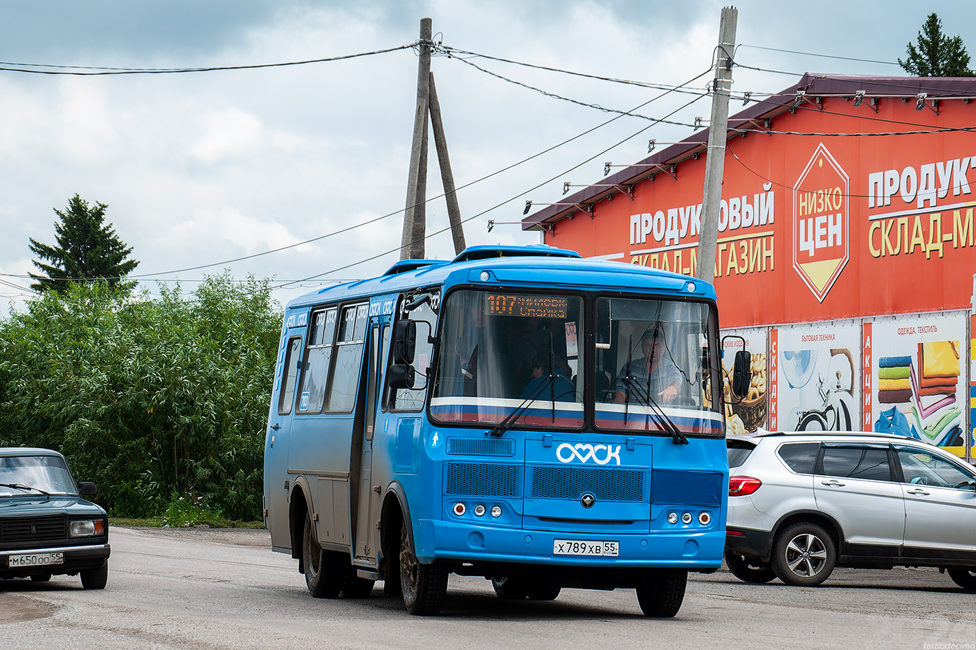 Омская область, ПАЗ-32053 № 703