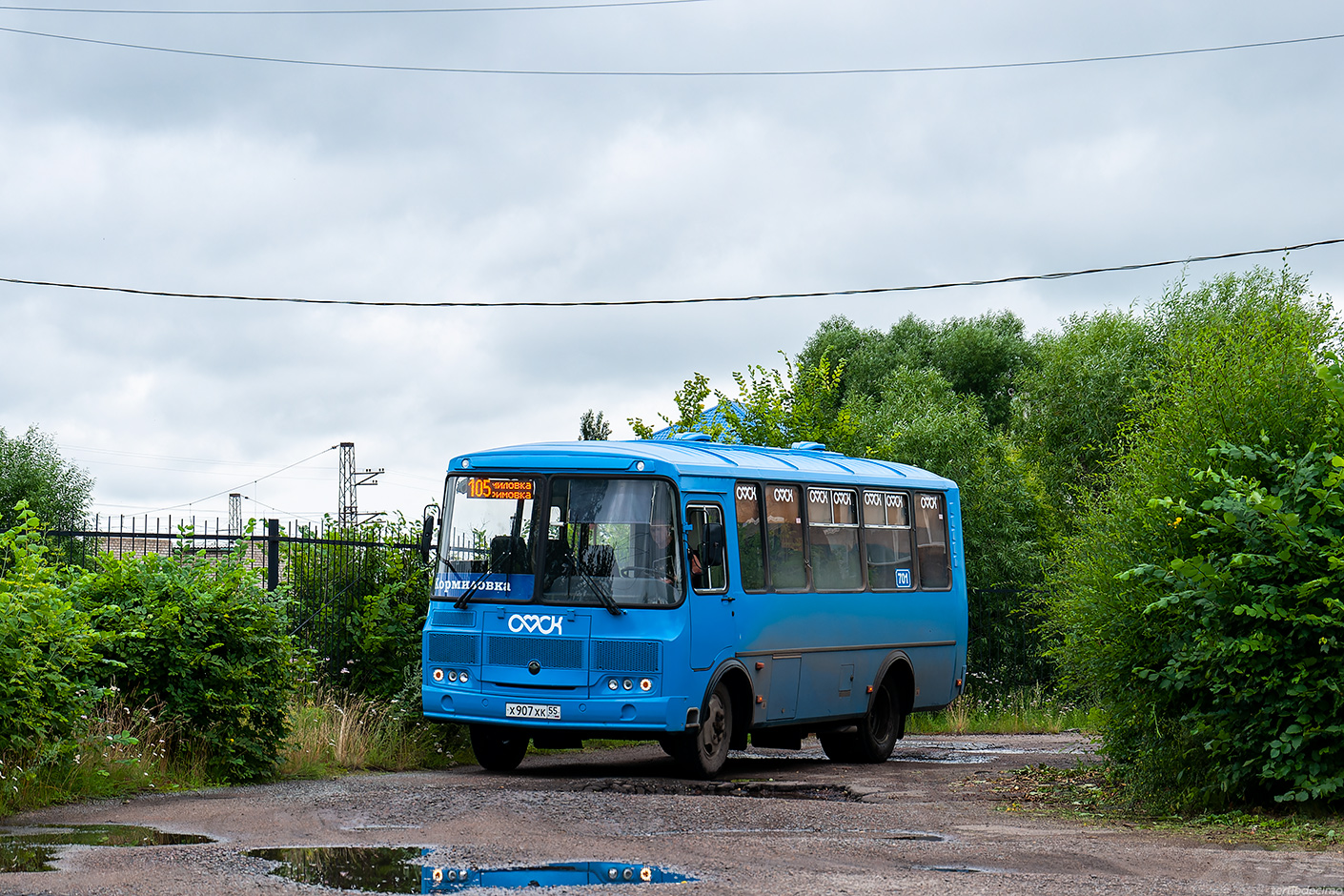 Омская область, ПАЗ-32053 № 701