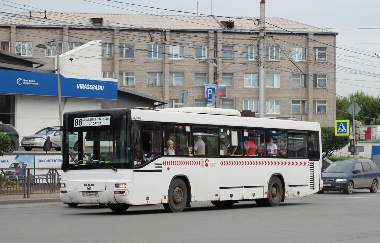 Красноярский край, MAN A74 Lion's Classic SL283 № У 639 МР 124